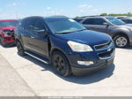 2011 Chevrolet Traverse Ls Blue vin: 1GNKREED3BJ387820