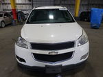 2011 Chevrolet Traverse Ls White vin: 1GNKREED4BJ271879