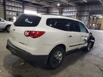 2011 Chevrolet Traverse Ls White vin: 1GNKREED4BJ271879