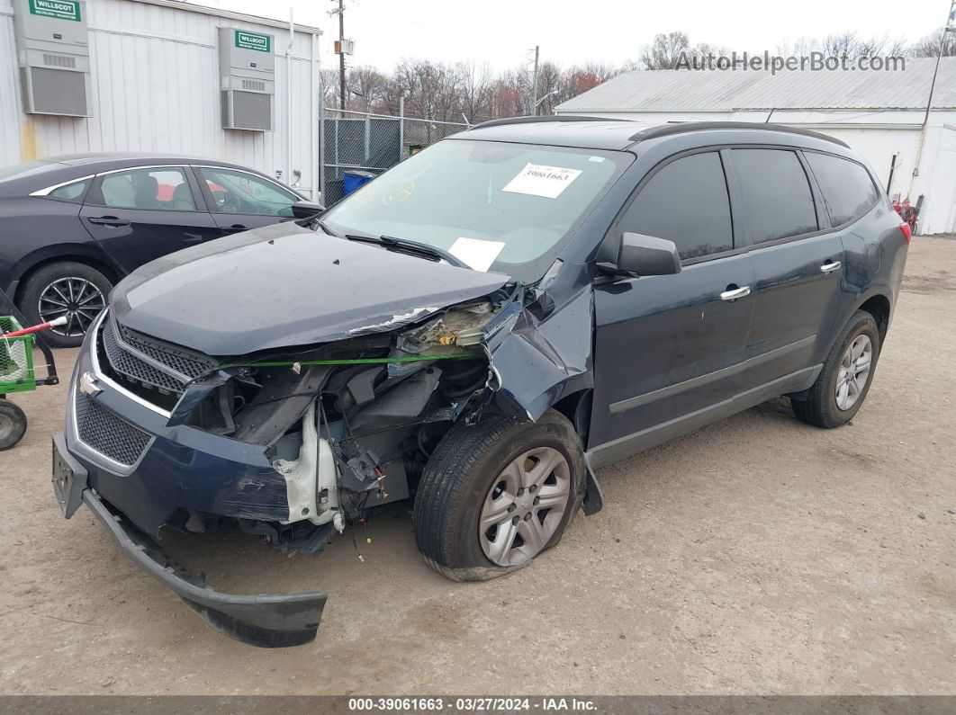 2012 Chevrolet Traverse Ls Navy vin: 1GNKREED4CJ266392