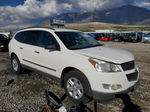 2011 Chevrolet Traverse Ls White vin: 1GNKREED5BJ353507