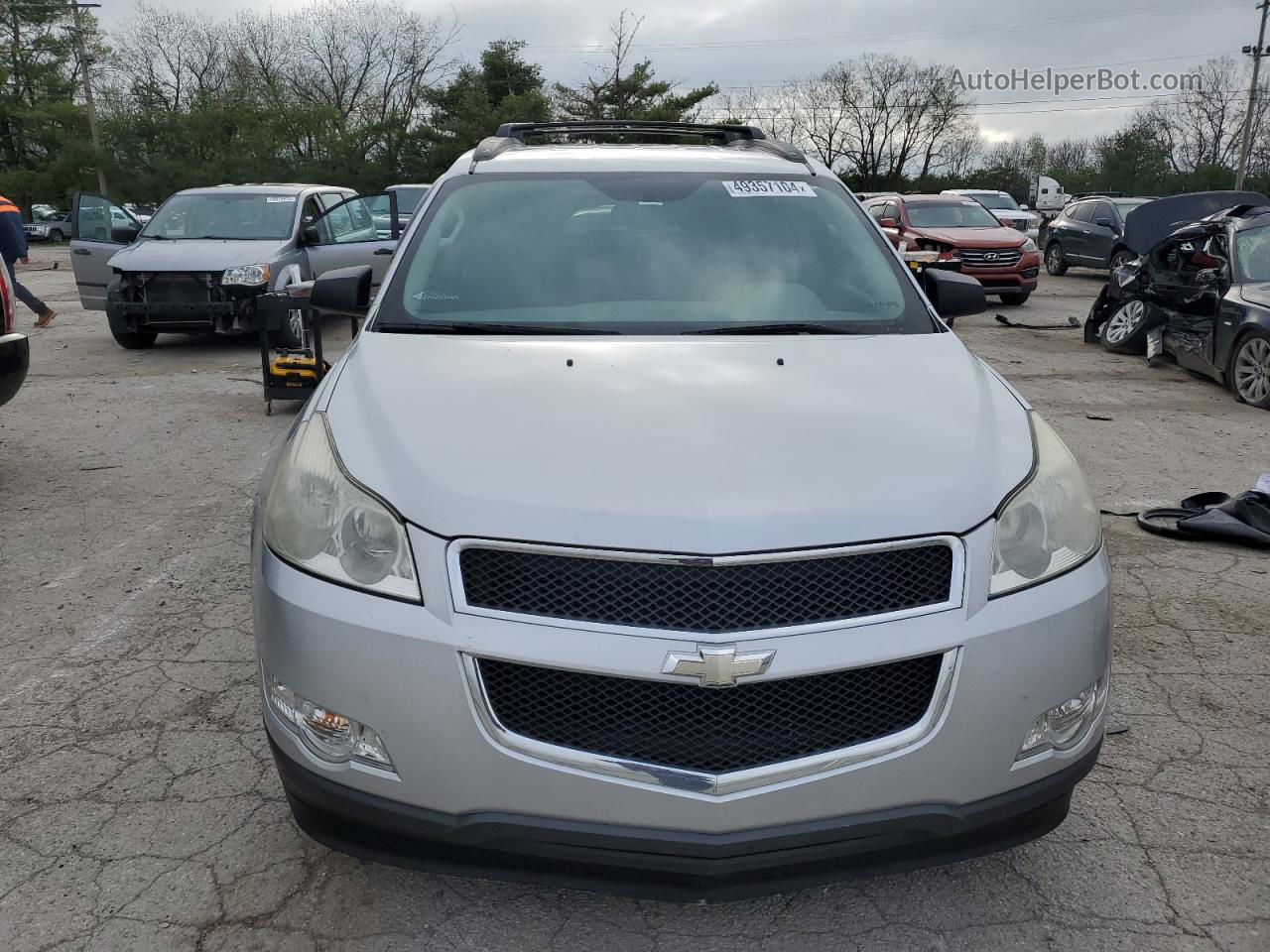 2011 Chevrolet Traverse Ls Silver vin: 1GNKREED6BJ126178