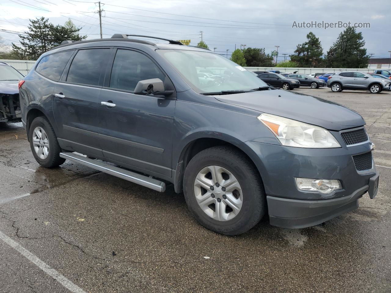 2012 Chevrolet Traverse Ls Серый vin: 1GNKREED6CJ389840