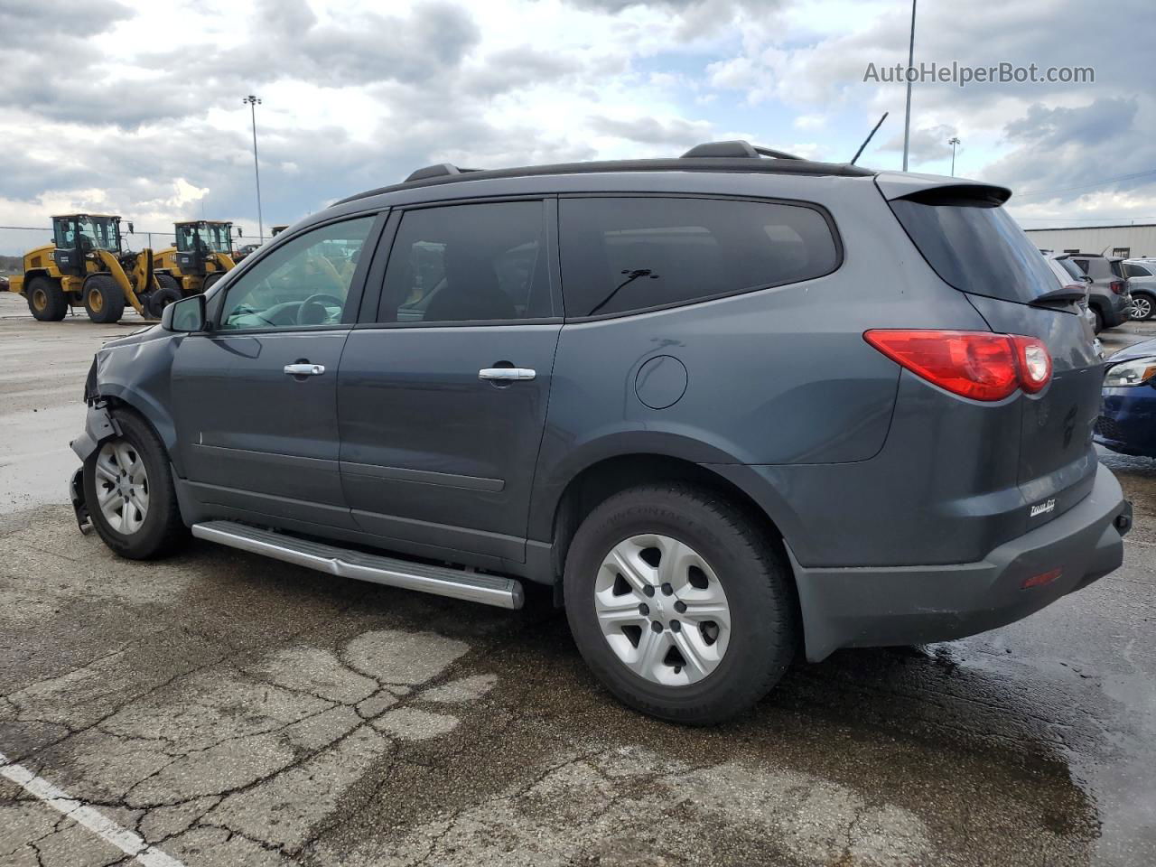 2012 Chevrolet Traverse Ls Gray vin: 1GNKREED6CJ389840