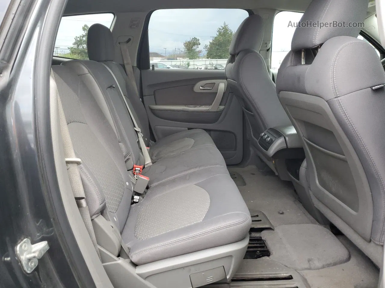 2012 Chevrolet Traverse Ls Gray vin: 1GNKREED6CJ389840