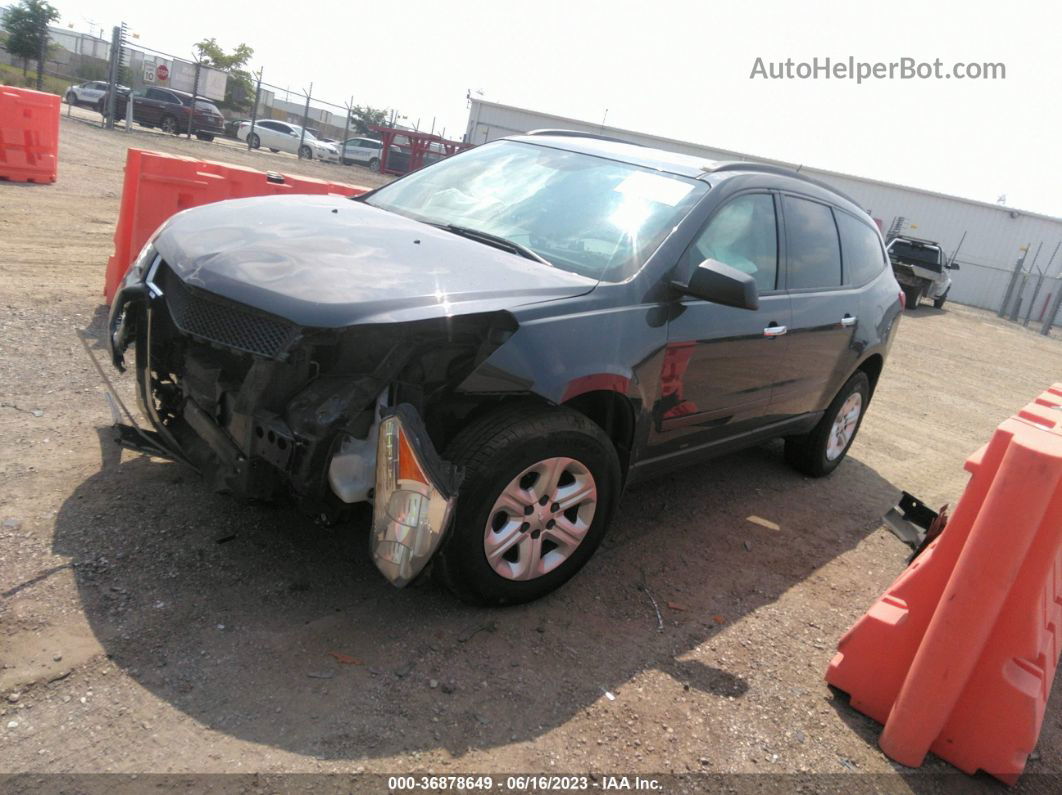 2012 Chevrolet Traverse Ls Gray vin: 1GNKREED6CJ393192