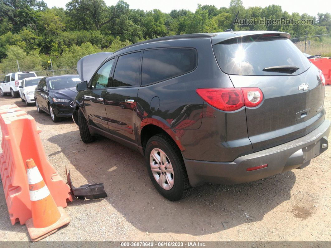 2012 Chevrolet Traverse Ls Gray vin: 1GNKREED6CJ393192