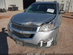 2011 Chevrolet Traverse Ls Silver vin: 1GNKREED8BJ132600