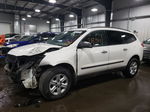 2012 Chevrolet Traverse Ls White vin: 1GNKREED8CJ404774