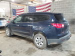 2011 Chevrolet Traverse Ls Blue vin: 1GNKREED9BJ236030