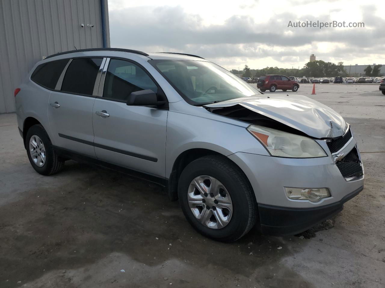 2011 Chevrolet Traverse Ls Silver vin: 1GNKREED9BJ391810