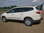 2012 Chevrolet Traverse Ls White vin: 1GNKREED9CJ367864