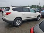 2012 Chevrolet Traverse Ls White vin: 1GNKREEDXCJ418336