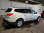 2011 Chevrolet Traverse Ls White vin: 1GNKRFED0BJ306892