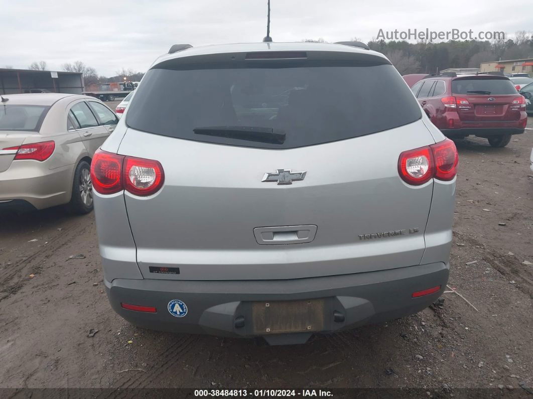 2012 Chevrolet Traverse Ls Gray vin: 1GNKRFED0CJ376359