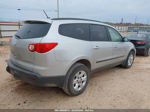 2011 Chevrolet Traverse Ls Silver vin: 1GNKRFED1BJ165413