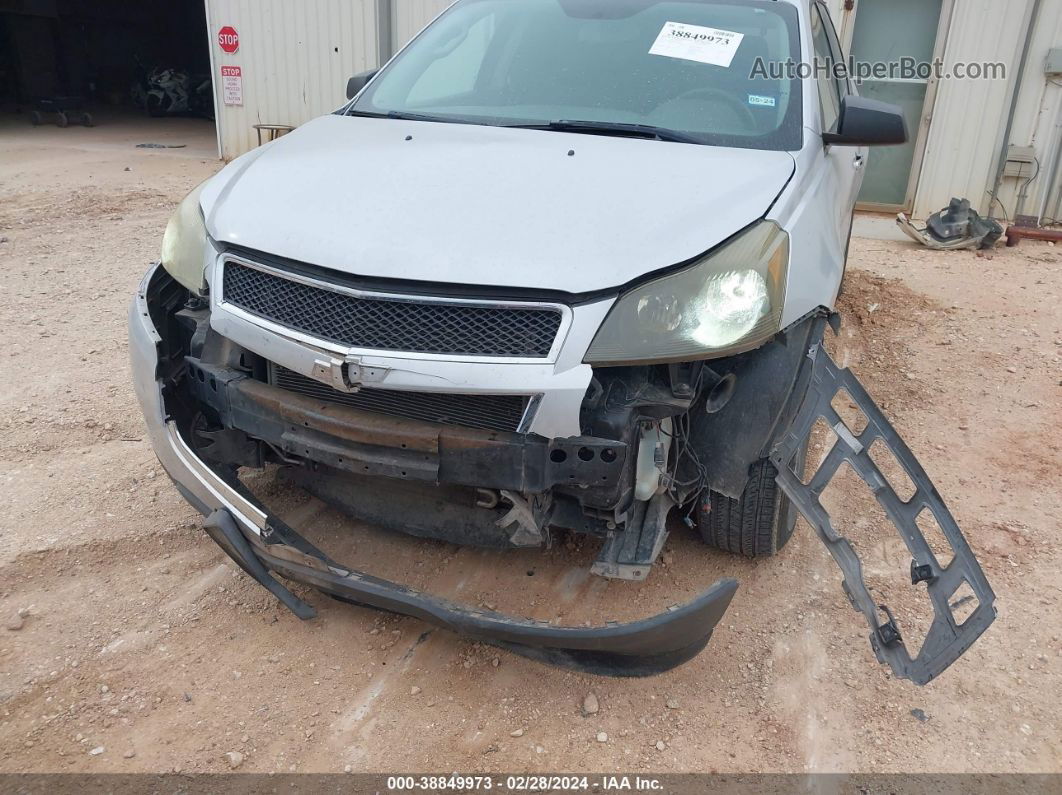 2011 Chevrolet Traverse Ls Silver vin: 1GNKRFED1BJ165413