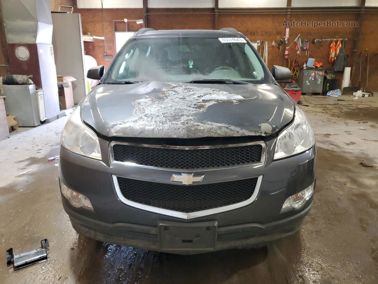 2011 Chevrolet Traverse Ls Серый vin: 1GNKRFED1BJ211502