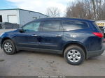 2011 Chevrolet Traverse Ls Dark Blue vin: 1GNKRFED1BJ379494