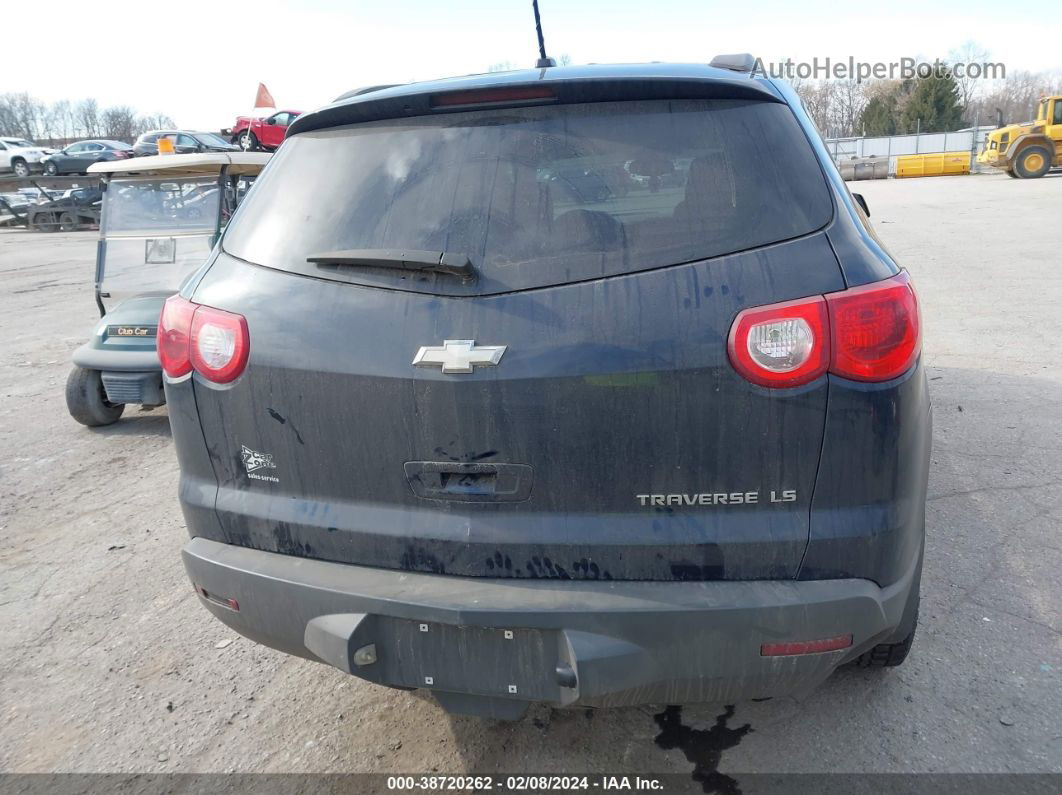 2011 Chevrolet Traverse Ls Dark Blue vin: 1GNKRFED1BJ379494