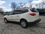 2012 Chevrolet Traverse Ls White vin: 1GNKRFED1CJ364060