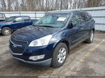 2011 Chevrolet Traverse Ls Dark Blue vin: 1GNKRFED2BJ176758