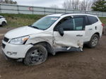 2012 Chevrolet Traverse Ls White vin: 1GNKRFED2CJ201689