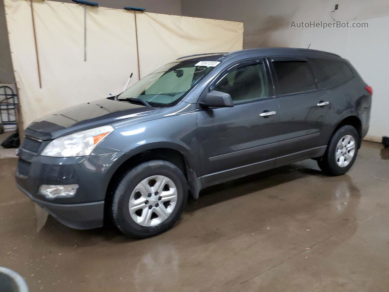 2012 Chevrolet Traverse Ls Blue vin: 1GNKRFED2CJ407191