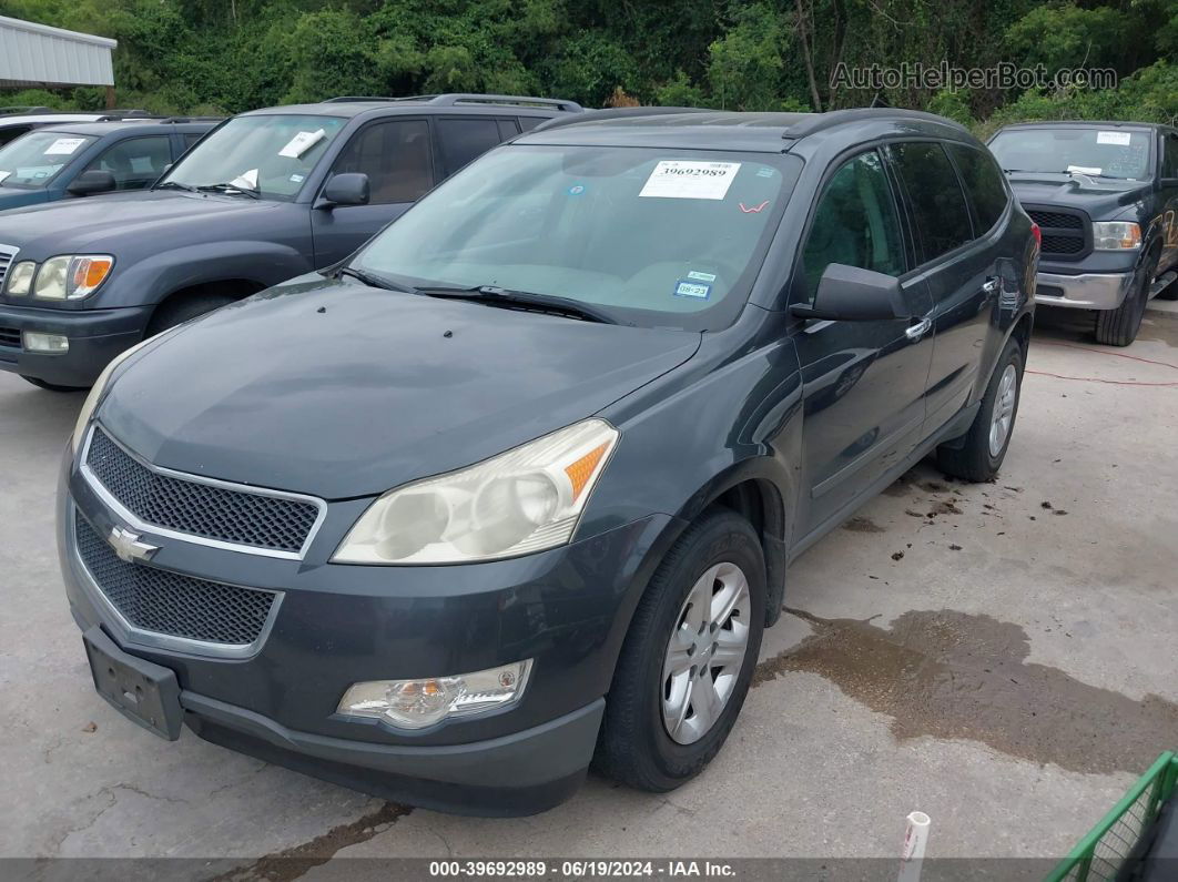 2011 Chevrolet Traverse Ls Gray vin: 1GNKRFED4BJ144121