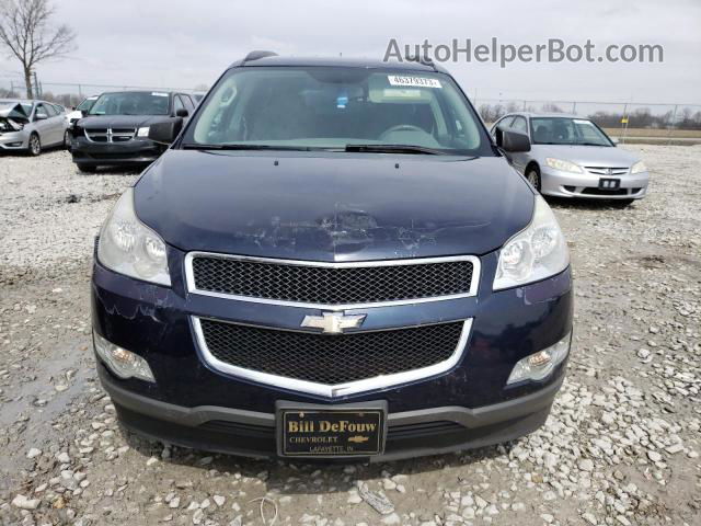 2012 Chevrolet Traverse Ls Blue vin: 1GNKRFED4CJ178657