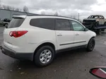 2012 Chevrolet Traverse Ls White vin: 1GNKRFED4CJ342859