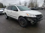 2012 Chevrolet Traverse Ls White vin: 1GNKRFED4CJ342859