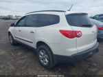 2012 Chevrolet Traverse Ls White vin: 1GNKRFED5CJ180031