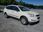 2012 Chevrolet Traverse Ls White vin: 1GNKRFED5CJ248845