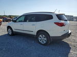 2012 Chevrolet Traverse Ls White vin: 1GNKRFED5CJ248845