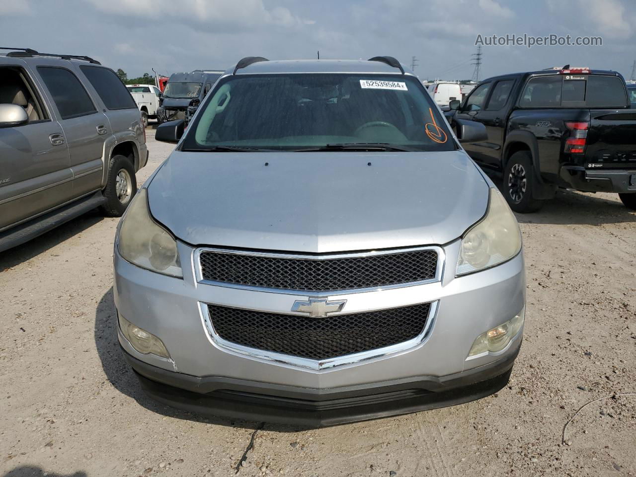 2012 Chevrolet Traverse Ls Silver vin: 1GNKRFED5CJ382240