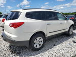 2012 Chevrolet Traverse Ls White vin: 1GNKRFED5CJ402650