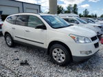 2012 Chevrolet Traverse Ls White vin: 1GNKRFED5CJ402650