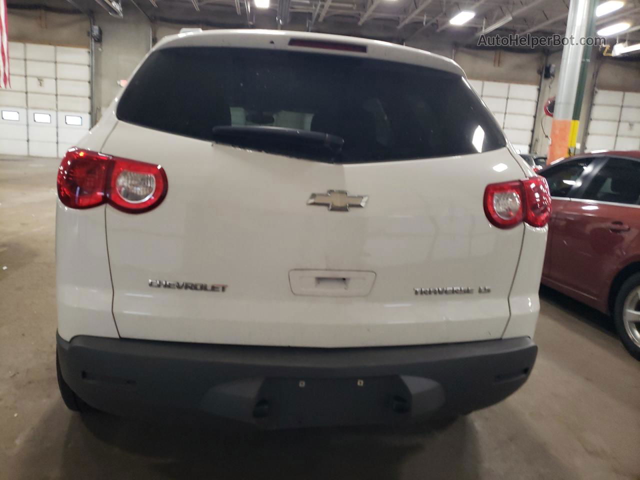 2012 Chevrolet Traverse Ls Beige vin: 1GNKRFED6CJ191989