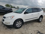 2012 Chevrolet Traverse Ls White vin: 1GNKRFED6CJ198781