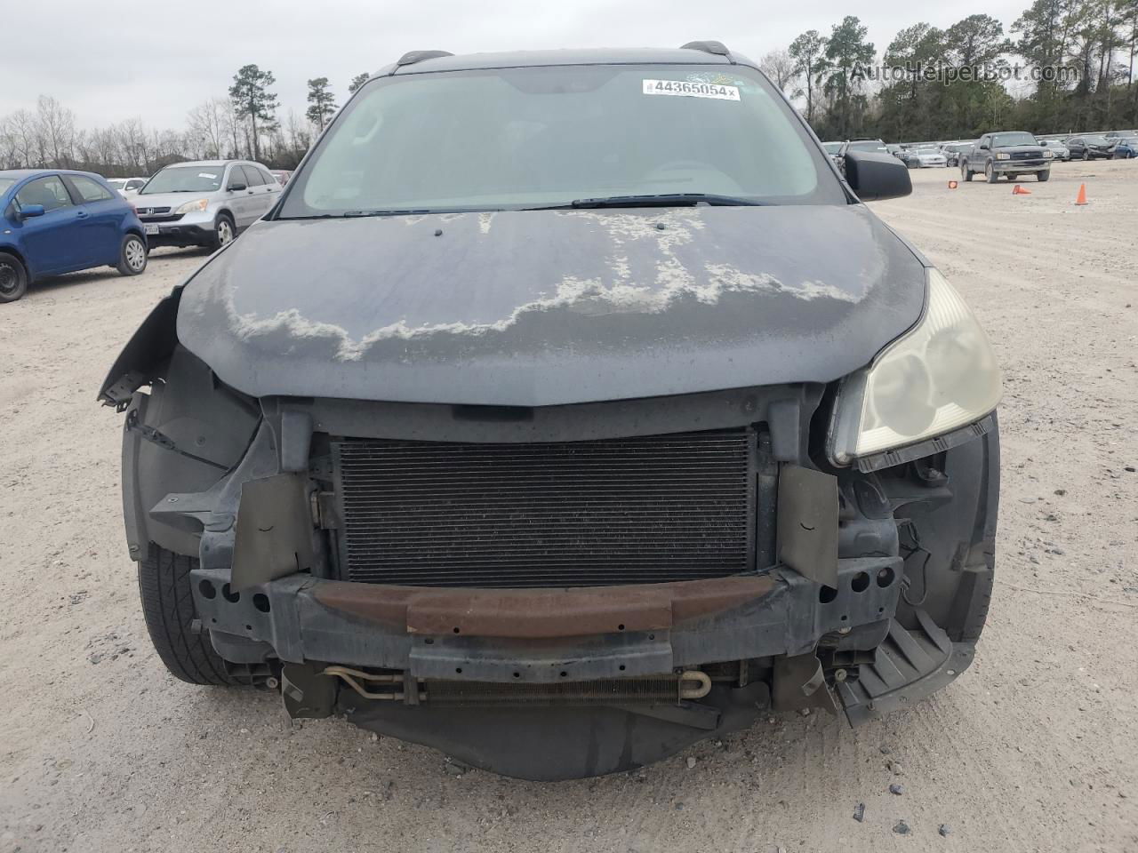 2011 Chevrolet Traverse Ls Gray vin: 1GNKRFED7BJ347598