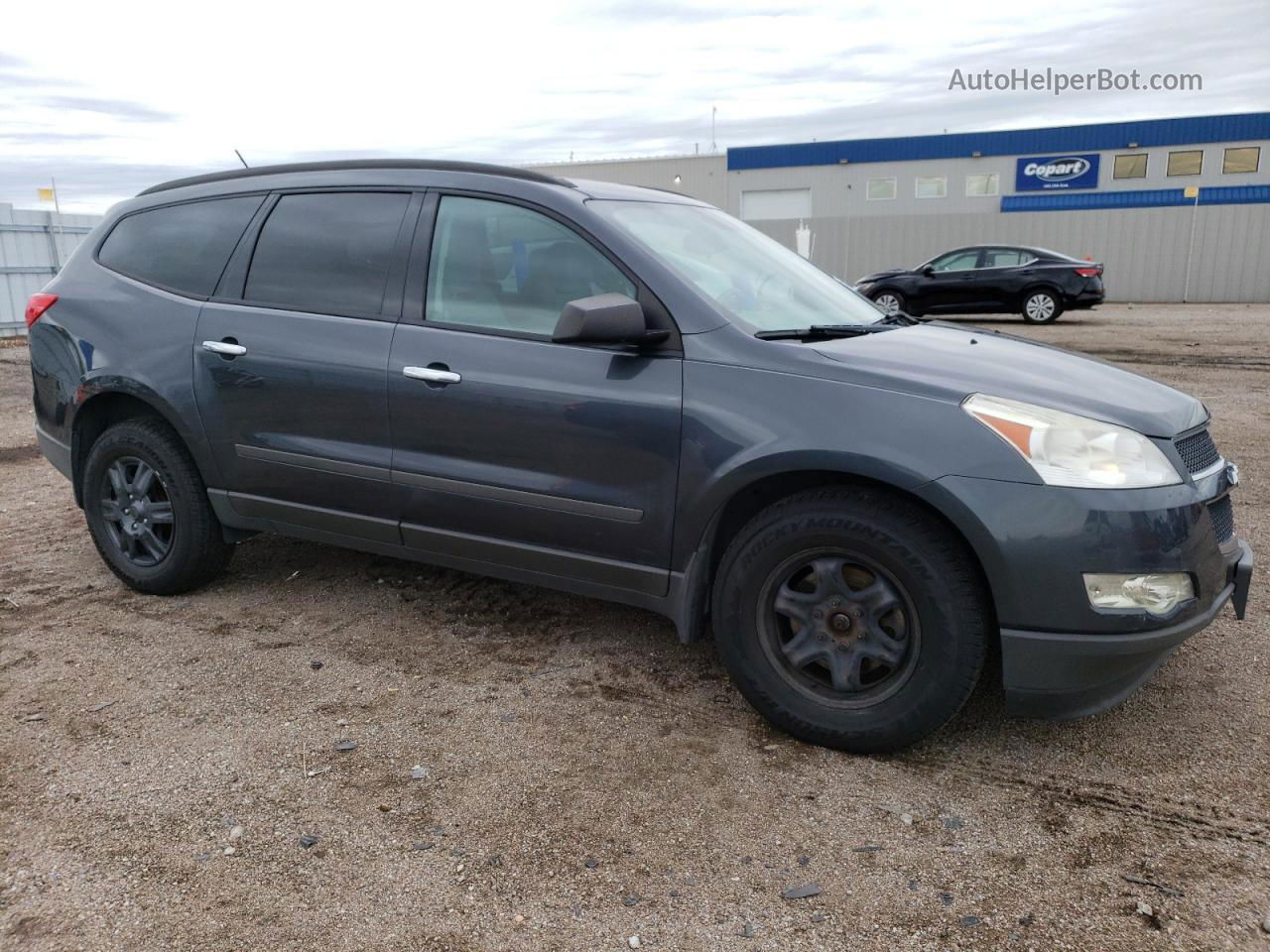 2012 Chevrolet Traverse Ls Серый vin: 1GNKRFED7CJ387116