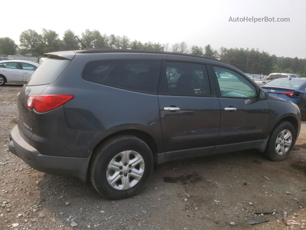 2011 Chevrolet Traverse Ls Серый vin: 1GNKRFED8BJ185366