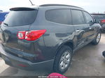 2012 Chevrolet Traverse Ls Black vin: 1GNKRFED9CJ409214