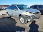 2012 Chevrolet Traverse Ls Silver vin: 1GNKRFED9CJ409522