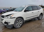 2011 Chevrolet Traverse Ls White vin: 1GNKRFEDXBJ398478