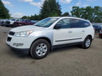 2012 Chevrolet Traverse Ls White vin: 1GNKRFEDXCJ197522