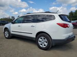 2012 Chevrolet Traverse Ls White vin: 1GNKRFEDXCJ197522