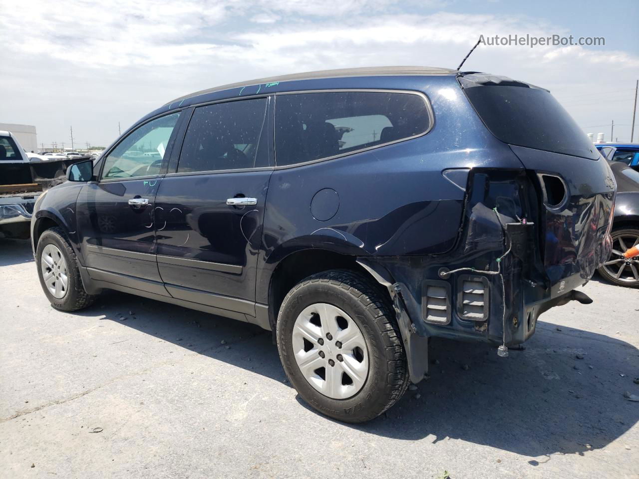 2012 Chevrolet Traverse Ls Синий vin: 1GNKRFEDXCJ340873