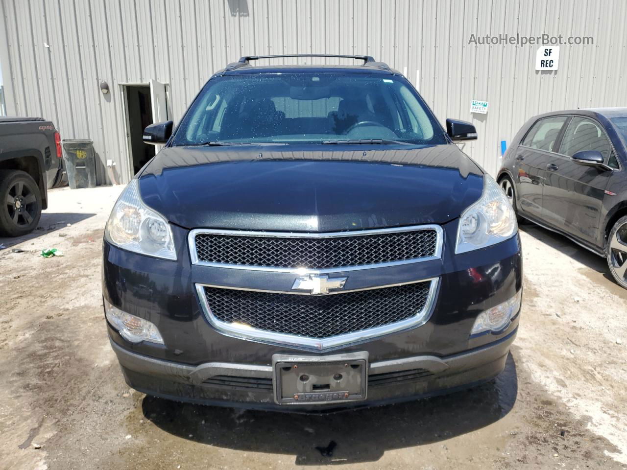 2011 Chevrolet Traverse Lt Черный vin: 1GNKRGED0BJ123708